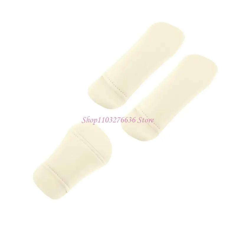 R6FD Multifuncional Set cojín CHUCHION 3 PCS Sombreros PROTECTOR CROLTA DEL CARRILLA PARA INSTALACIÓN FÁCIL - imagen 4