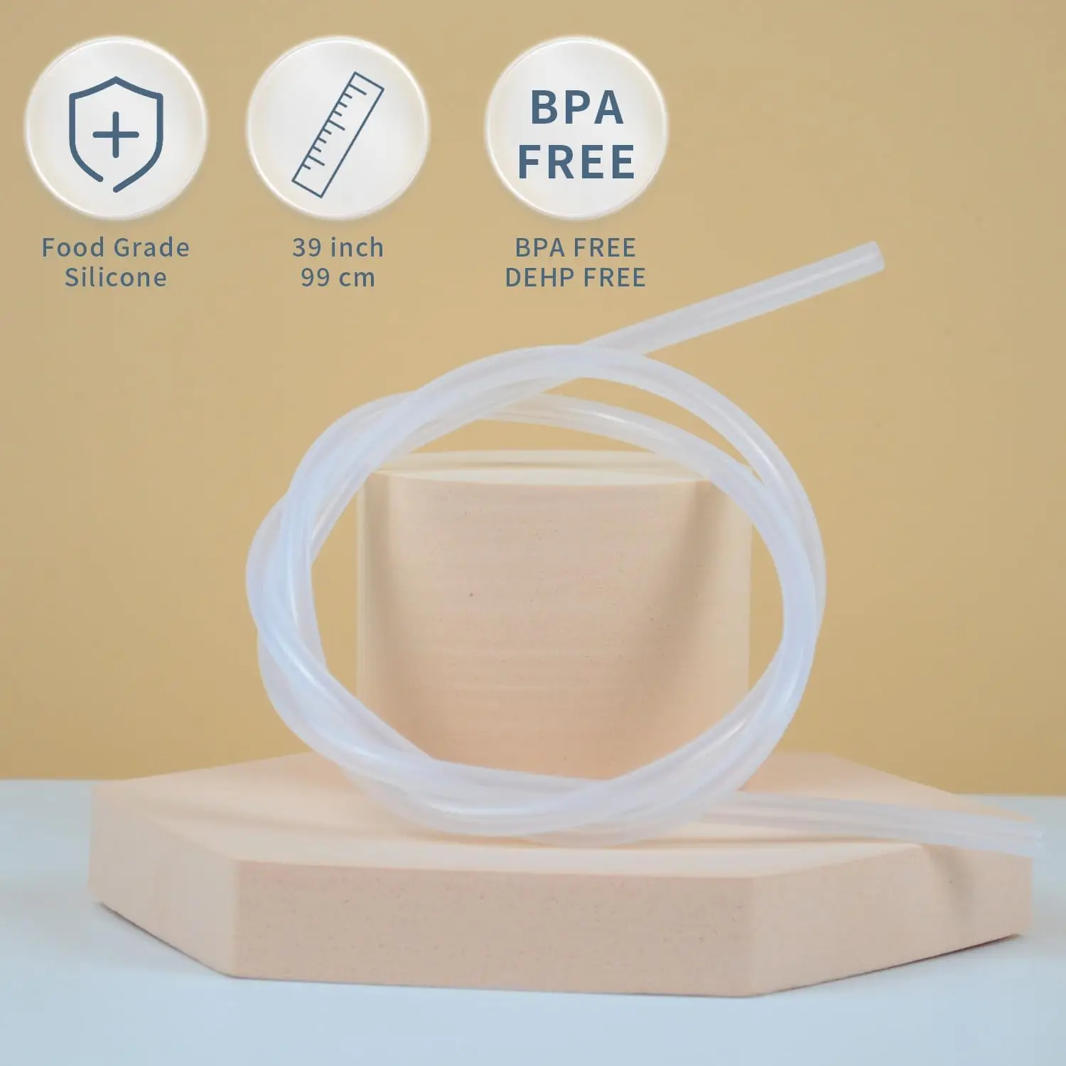 Tubo de repuesto para Spectra S2 Spectra S1 Spectra 9 Plus, sin BPA, tubo de repuesto para Spectra Avent/Ameda (no Original) - imagen 5