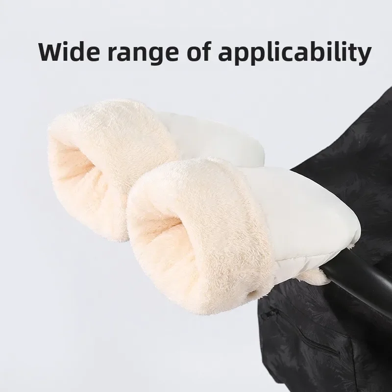 Guantes de carrito para bebé impermeables de invierno
