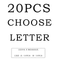 20Pcs Choose Letter