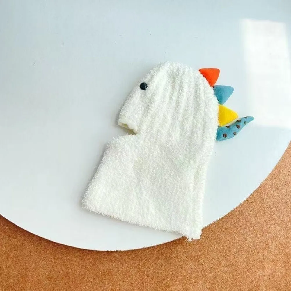 Nuevo gorro con protección para los oídos de dinosaurio de dibujos animados, jersey a prueba de viento y frío, gorro cálido, bufanda de una pieza para niños - imagen 4