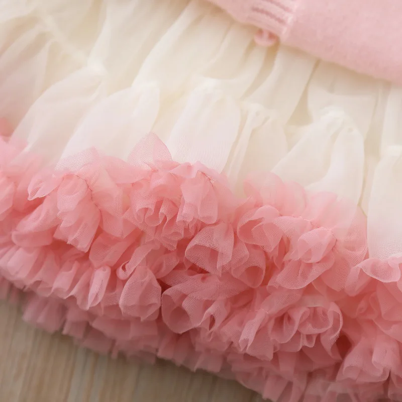 Milancel Conjunto de suéter y falda tutú para niños – Estilo dulce - imagen 5