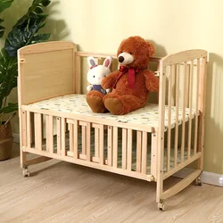 Cuna de madera multifuncional con mosquitera – Cama colecho para bebé