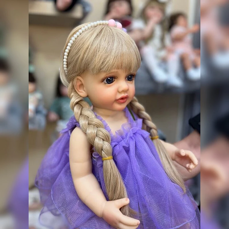 Muñeca realista de silicona suave – Princesa vinilo para regalo - imagen 3