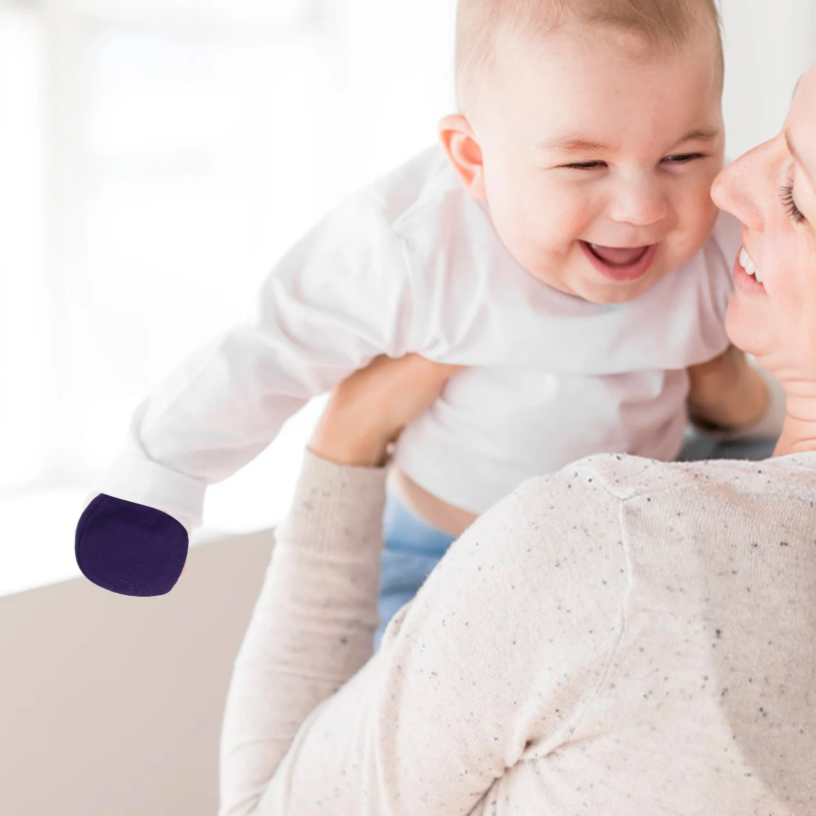 9 pares de manoplas antiarañazos para bebé, guantes infantiles de algodón, suaves, cómodos, sin arañazos, Protector de manos, guantes para recién nacidos