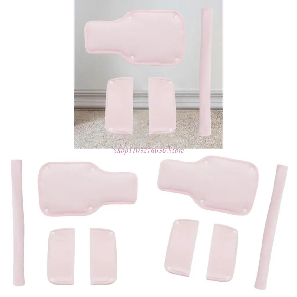 R6FD Baby Rollers Rosculador Protector Protección almohadilla del hombro Cubierta altura del ardor infantil con