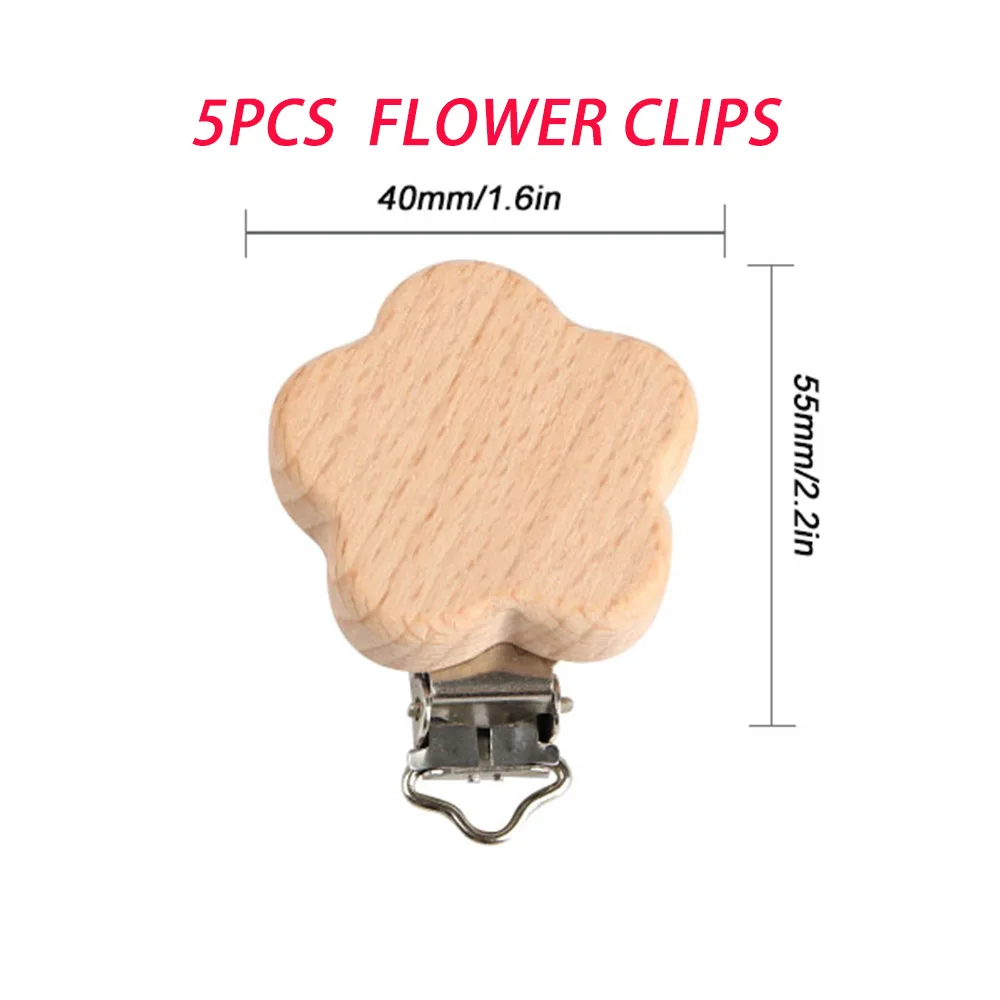 5pcs Flower clip