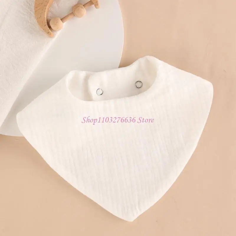 R6fd bufandas pañuelo para bebés elegantes para bebés baberos babeo bebé con 6 capas - imagen 2