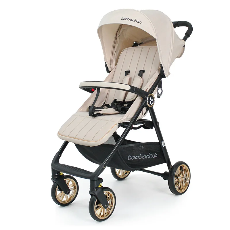 Cochecito ligero reclinable – Plegable compacto para viajes - imagen 4