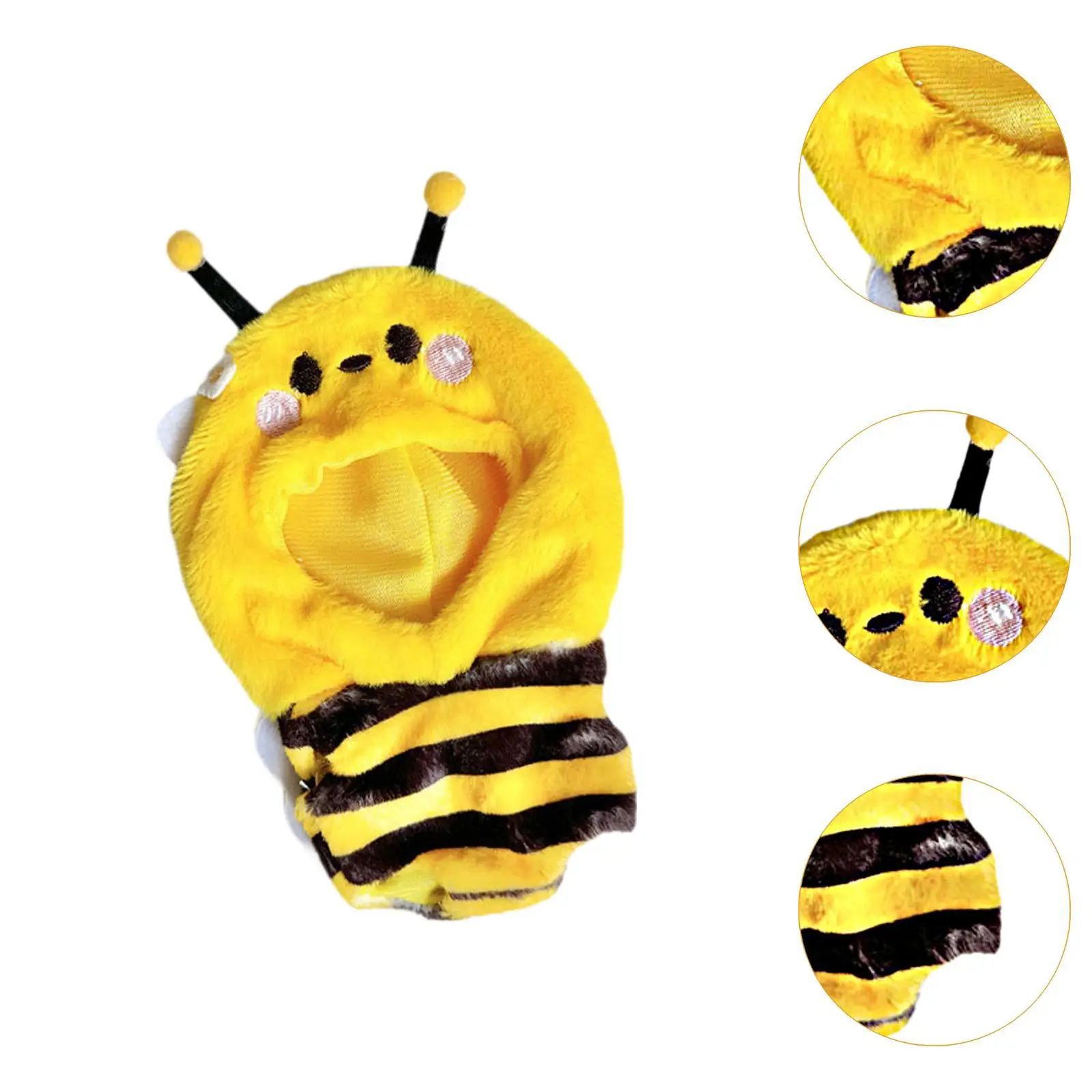 Doll Bee Jumpsuit Costumes Photo Props Adorable Comfortable Doll Accessories Dress up Pendant Doll Outfits for 5.91inch Doll