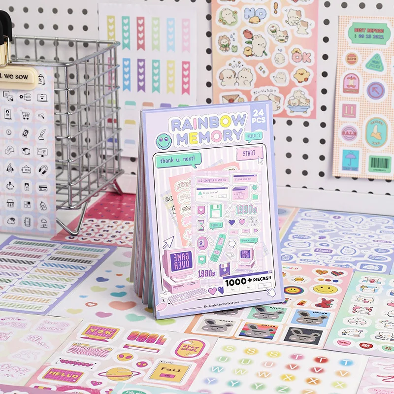 Mind Space Pegatinas infantiles para manualidades y álbum de recortes