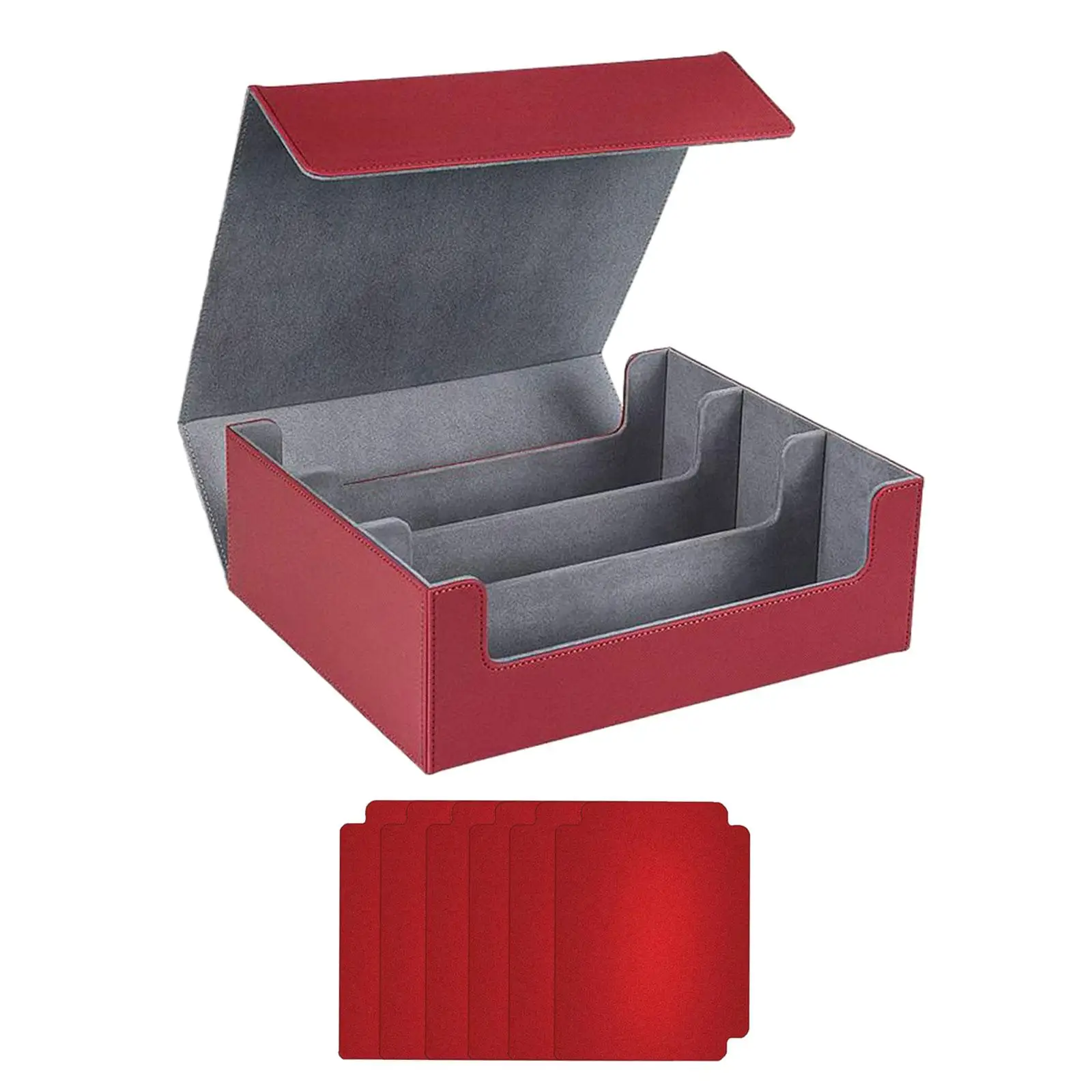 Card Case Multipurpose Game Card Box Holds 1800 Cards Premium Card Deck Box Trading Cards Storage Box for Basketball Cards