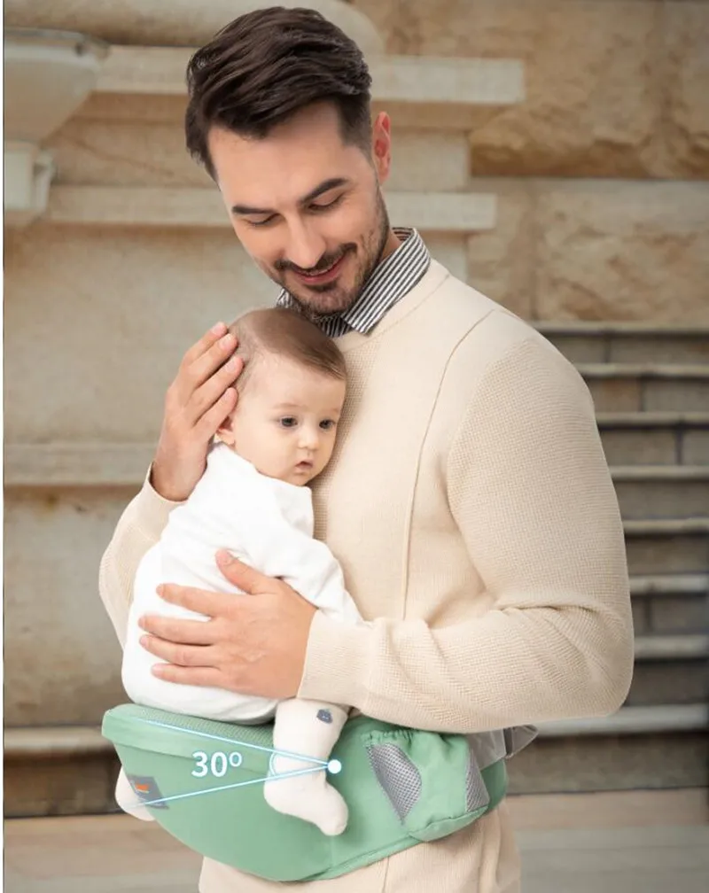 Portabebé ergonómico de algodón para bebé – Cómodo y seguro - imagen 2