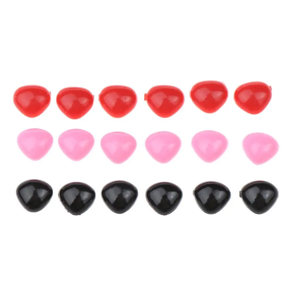 인형 장난감용 플라스틱 삼각형 코, 곰 버튼 장난감, DIY 공예, 어린이 안전 액세서리, 100 개/팩 - imagen 5