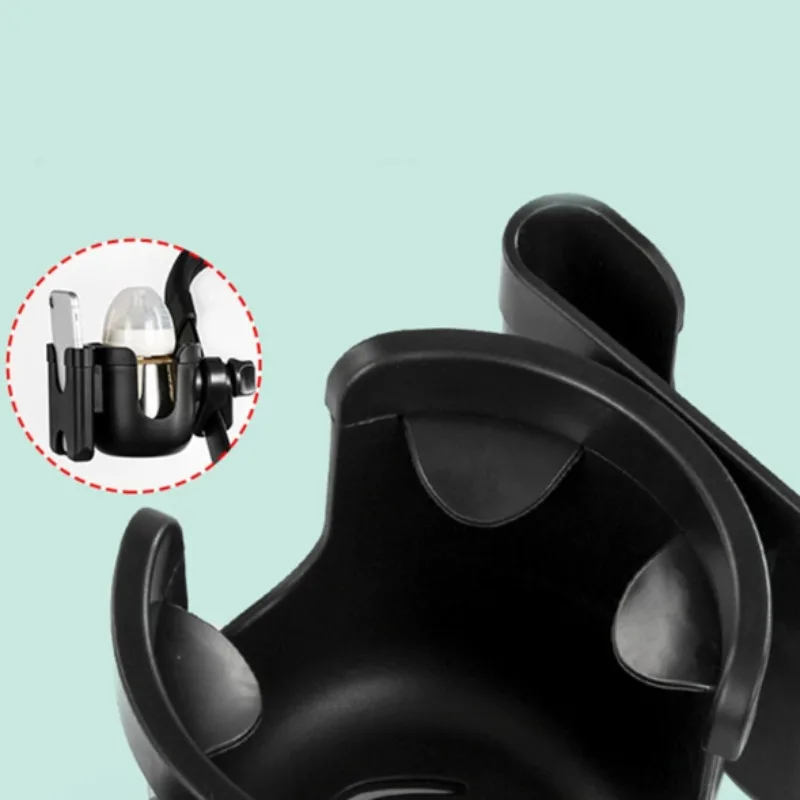 Portavasos para cochecito de bebé, portabotellas para cochecito de niño, diseño antideslizante, accesorios para cochecito, soportes para teléfono móvil - imagen 5