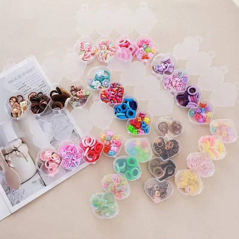 Lazos elásticos y pinzas para el cabello de niña – Estilo tierno - imagen 3