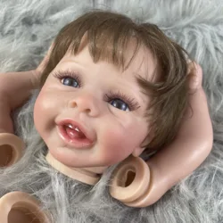 Muñeca Reborn vinilo pelo implantado piel 3D – Venas visibles