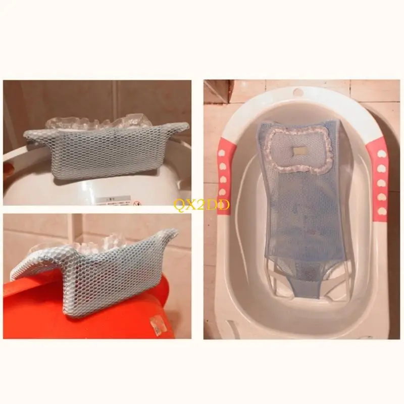 Cojín de baño suave para recién nacido – Soporte infantil para bañera - imagen 5