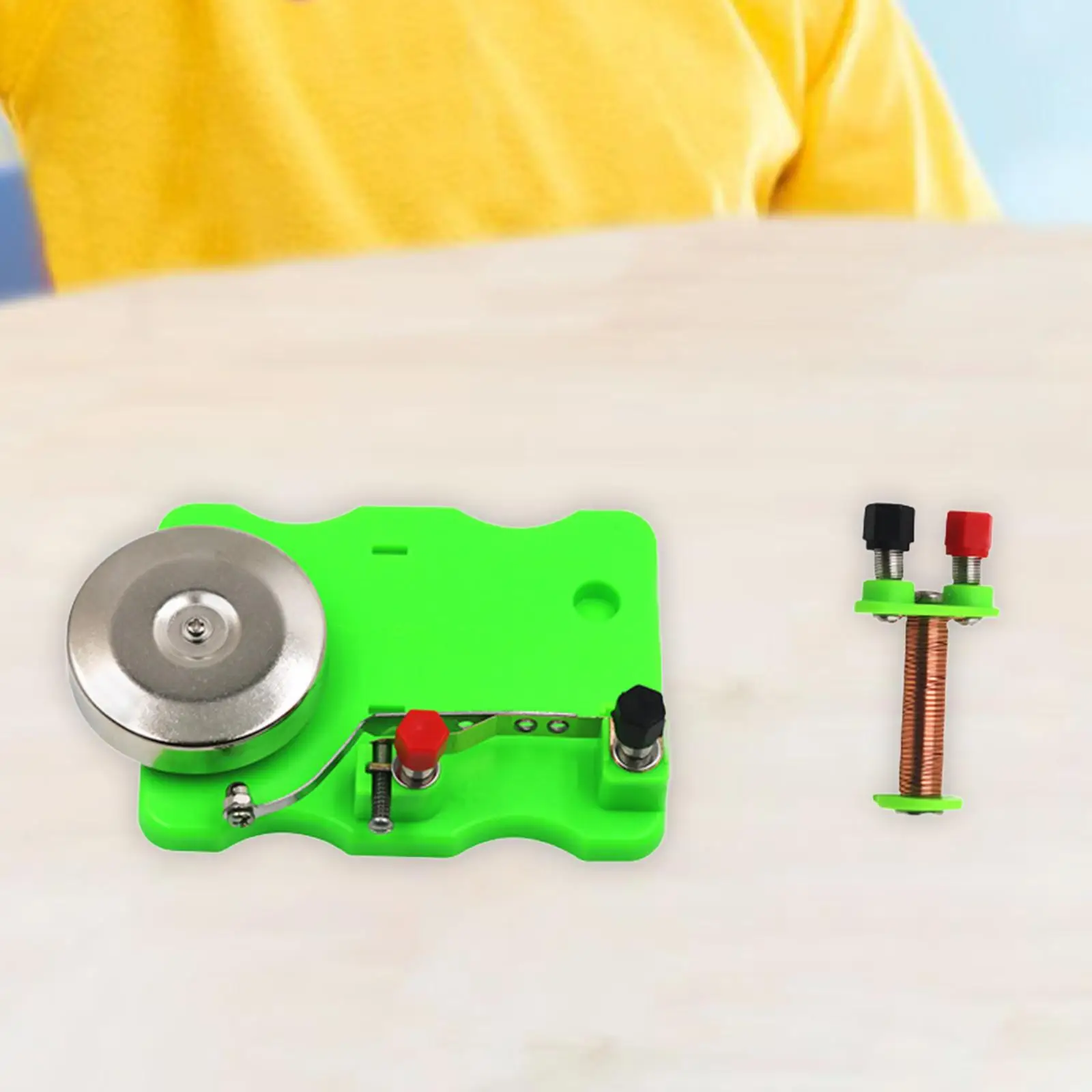 DIY Electric Bell Experiment Project Stem Early Learning Educational Toy Circuit Electricity Experiment for Birthday Gift