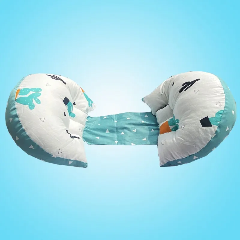 Almohada de maternidad en U para embarazo – 100% algodón lavable - imagen 3