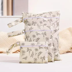 Bolsa impermeable para pañales de tela y ropa húmeda – Set lavable