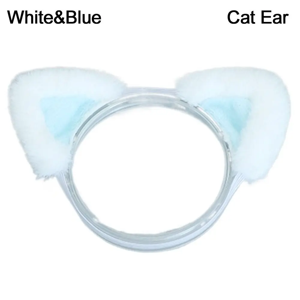 White-Blue-Cat Ear