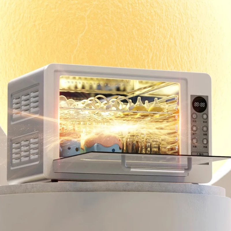 Esterilizador de botellas sin mercurio y 100 ° Combo de secadora de ciclismo C: desinfección de cobertura total para accesorios de vajilla infantil - imagen 4