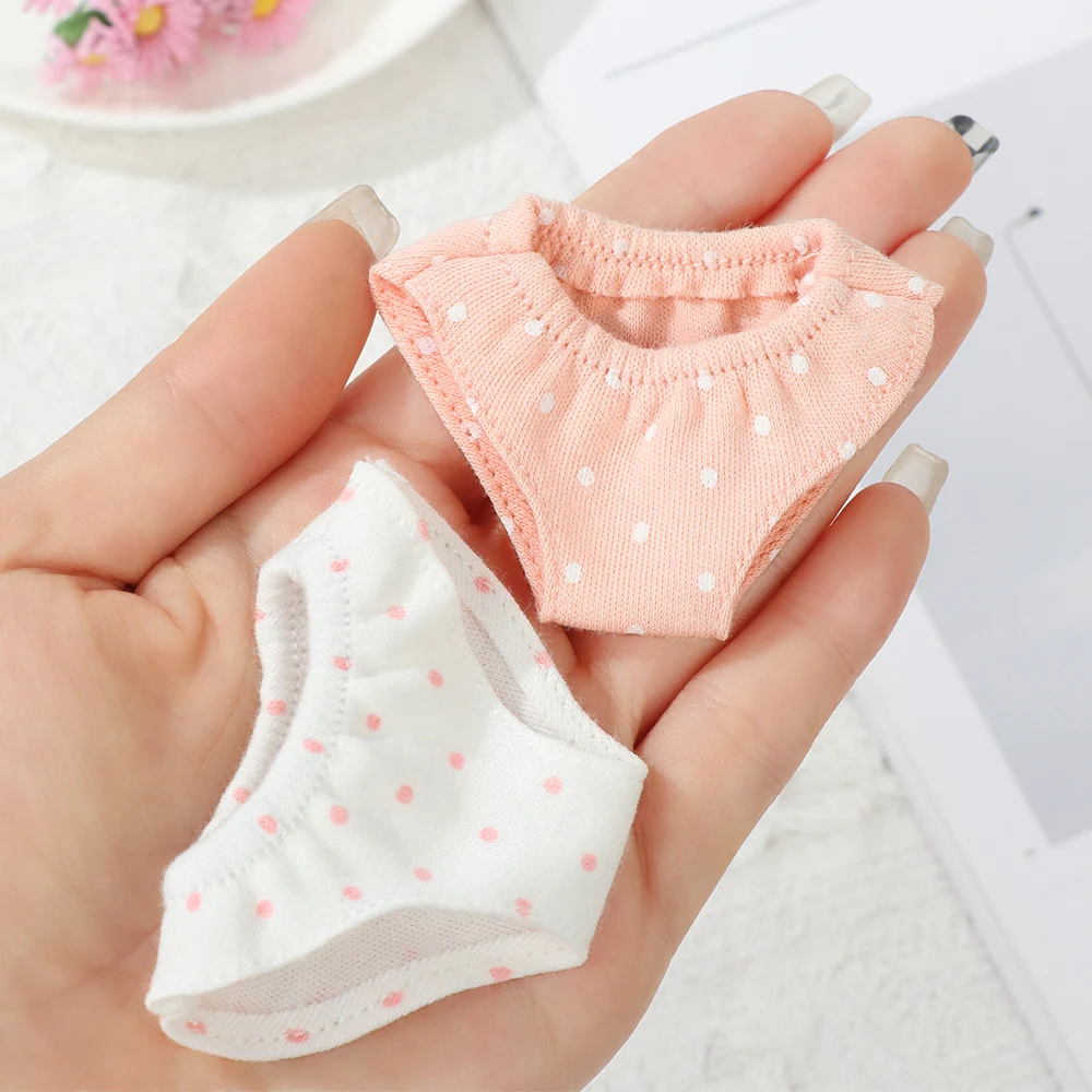 Ropa interior a rayas para muñecas Blythe, calzoncillos para casa de muñecas, juguete para niños, manualidades, 60CM, 1/6 - imagen 2