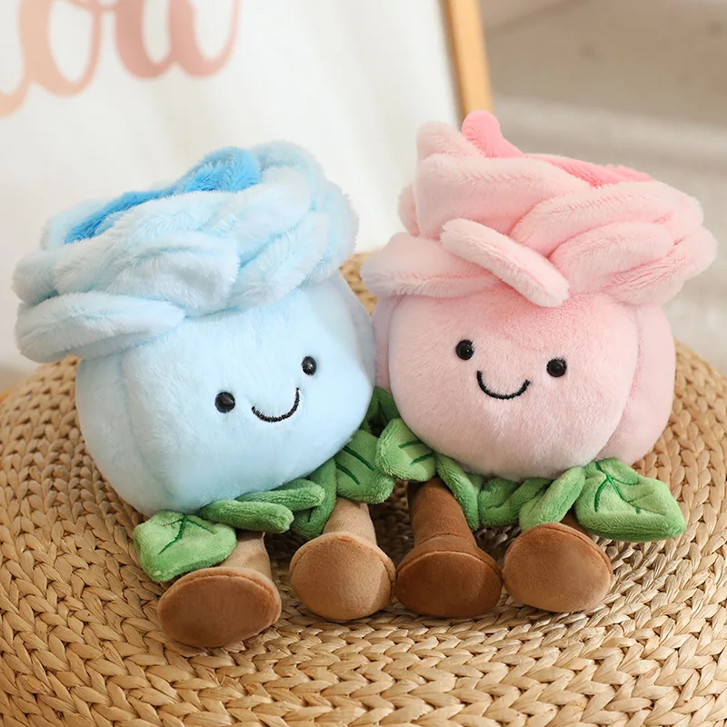 Muñeco de peluche floral con patas para decoración infantil - imagen 2