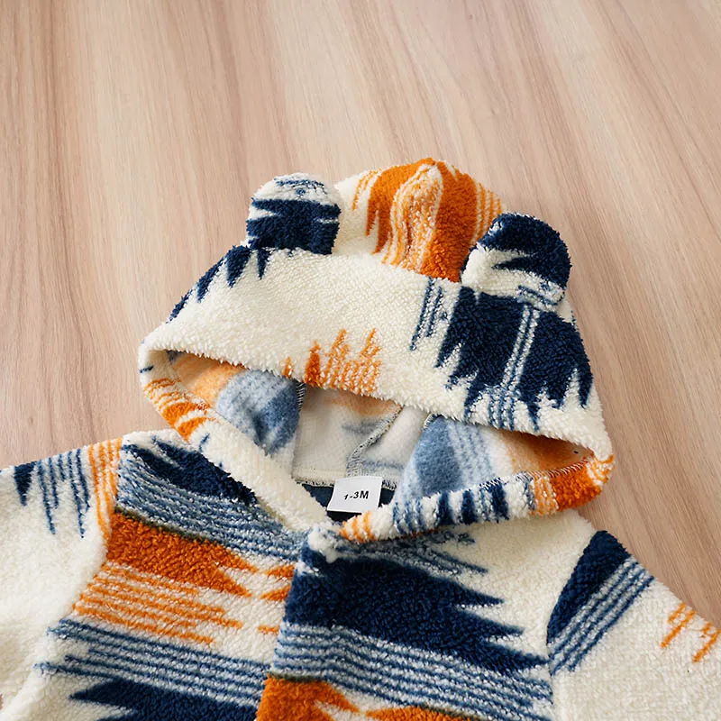 Pelele de punto con capucha Fair Isle para bebé 0-18 meses - imagen 3