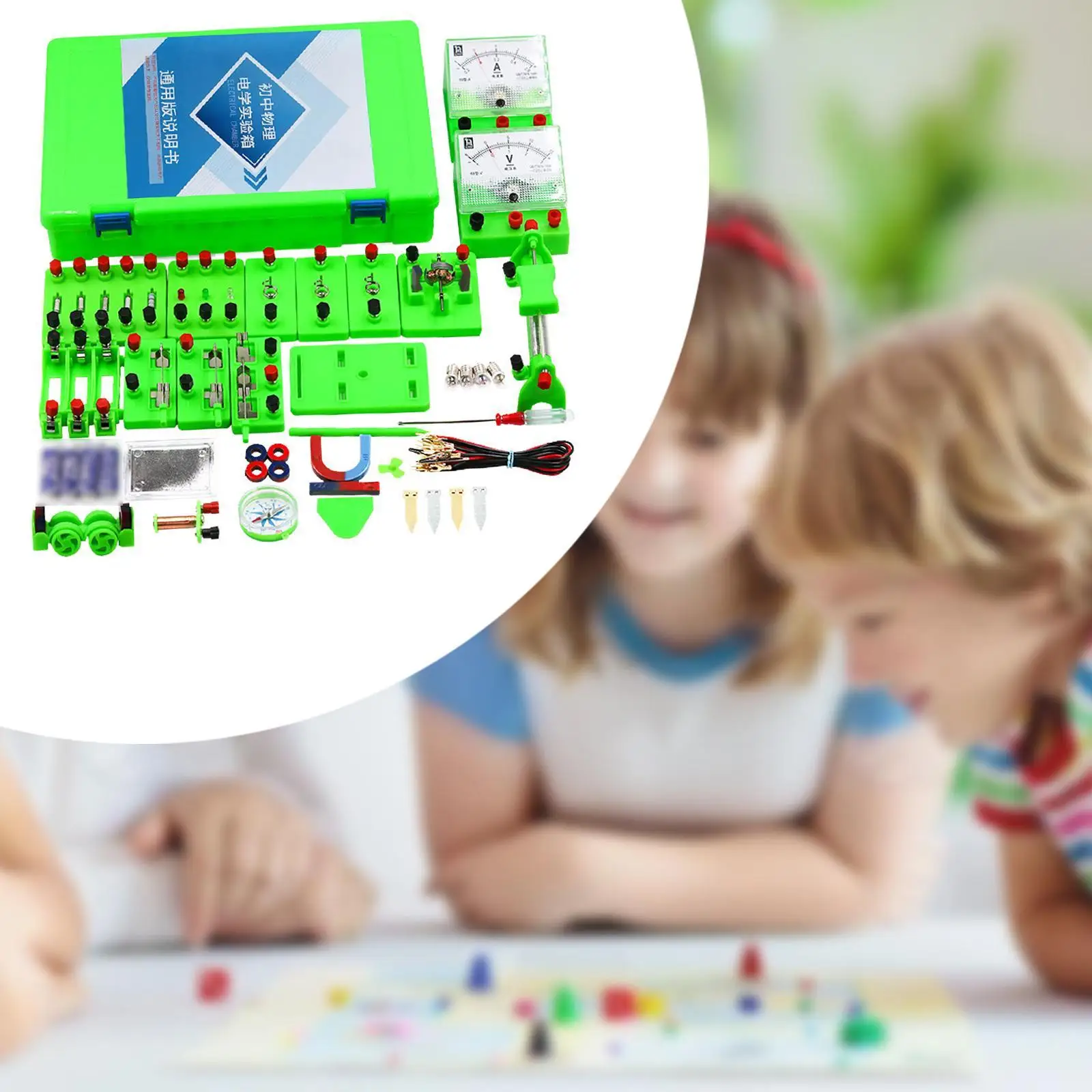 Electricity Circuit Experiment Set Science Experiment Set for DIY Projects Classroom Birthday Gift Junior High School Students