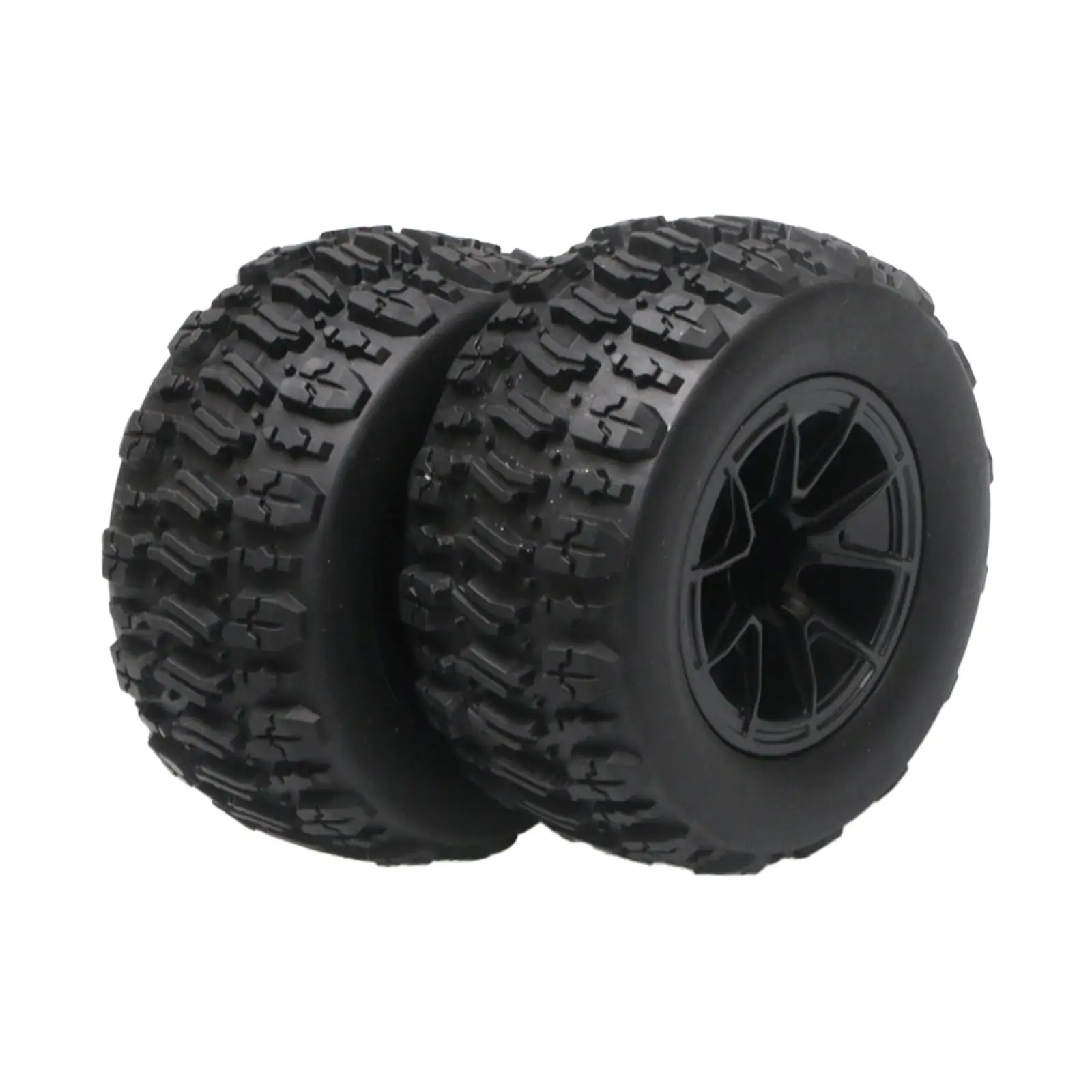 RC Car Parts with Wheels and Tires for 1/12 1/14 1/:16 Crawler Vehicles