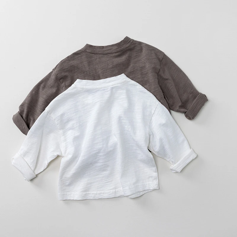 MILANCEL Camiseta de algodón con letras para niños - imagen 3