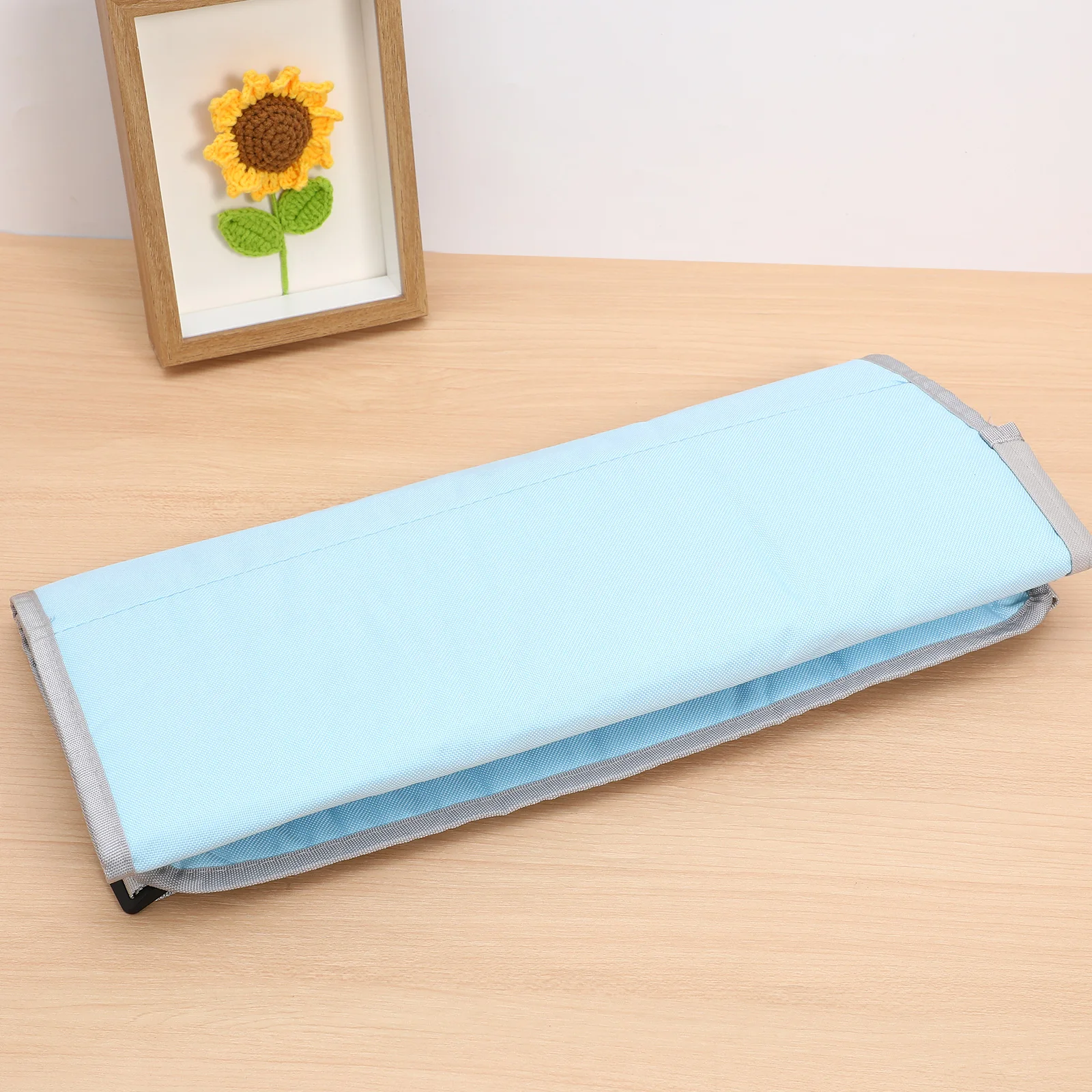 Reposapiés de cama lavable y ligero, tela Oxford de alta densidad, correa ajustable, asiento plegable de fácil instalación - imagen 4