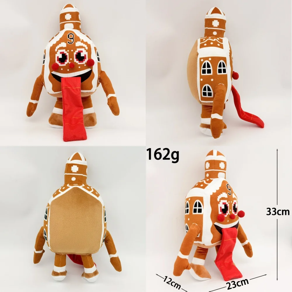 Peluches Brainrot: Gingerbread Man, TV Man y personajes de anime - imagen 2