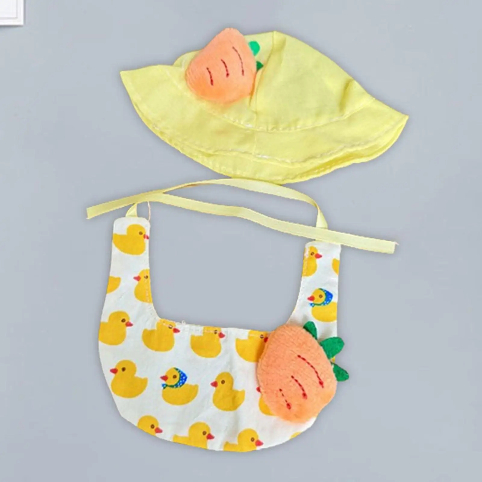 15cm Duck Plush Clothes Soft Fashionable Decoration Decorative Doll Clothing