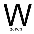 20Pcs  W