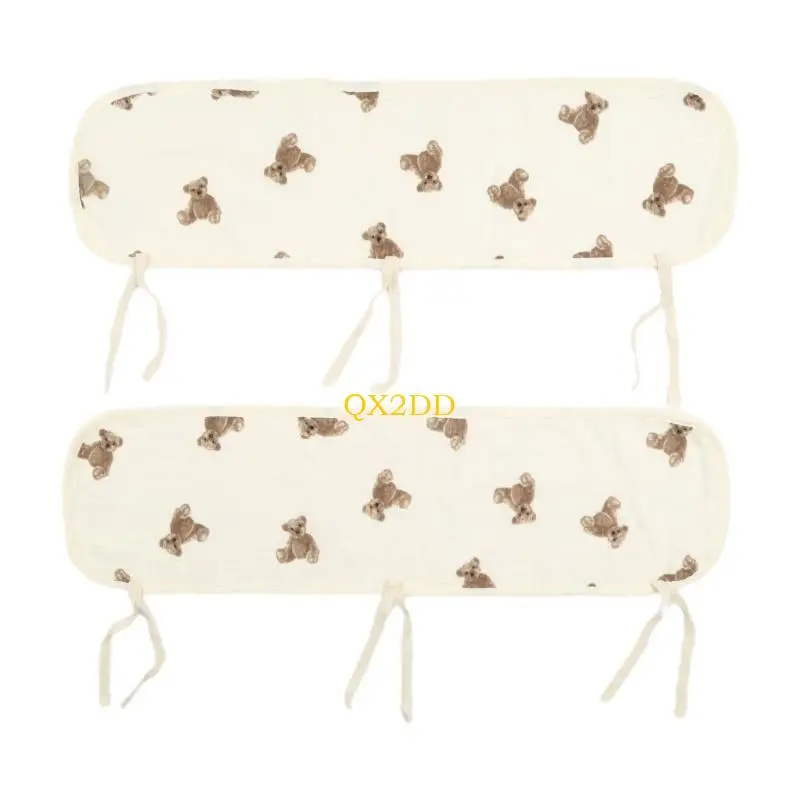 Protectores acolchados para rieles de cuna – Seguridad para bebé