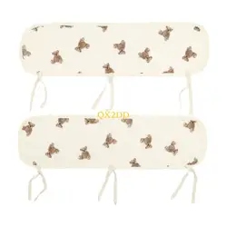 Protectores acolchados para rieles de cuna – Seguridad para bebé