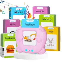 Tarjetas Flash de educación temprana 112P/225, juguetes aprendizaje, parlantes para niños en edad preescolar, libro Audio electrónico inglés, regalo