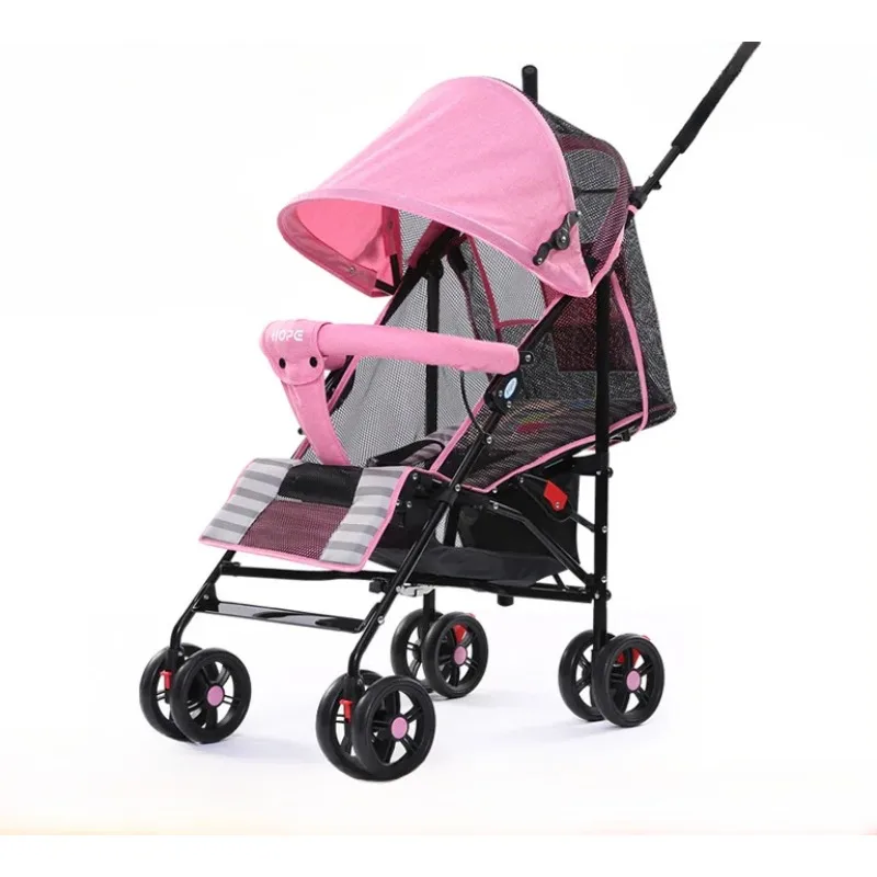 Cochecito de bebé directo de fábrica EG36, cochecito plegable ligero, cochecito reclinable para sentarse, cochecito de bebé compacto que absorbe los golpes