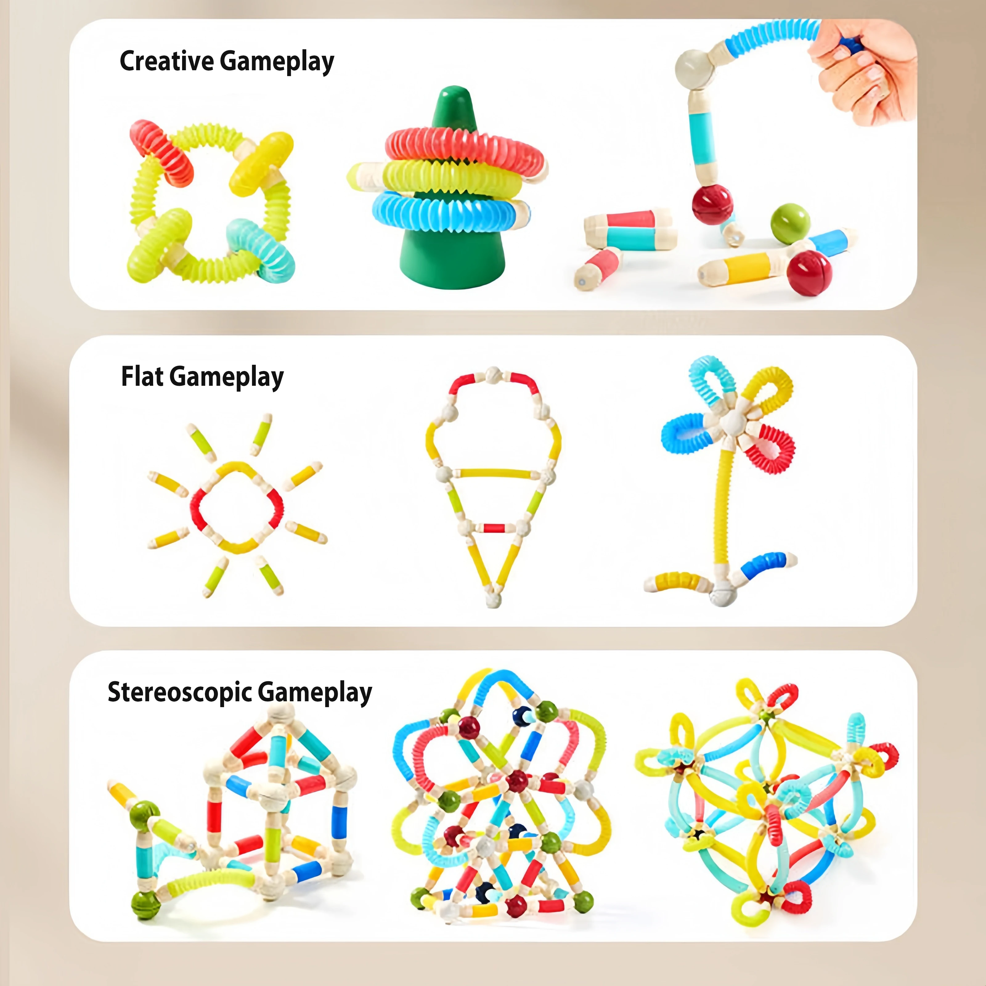 Bloques magnéticos para niños pequeños, juguetes de construcción, agarre suave, palos magnéticos flexibles, juego de construcción, vástago de aprendizaje, juguetes sensoriales preescolares - imagen 4