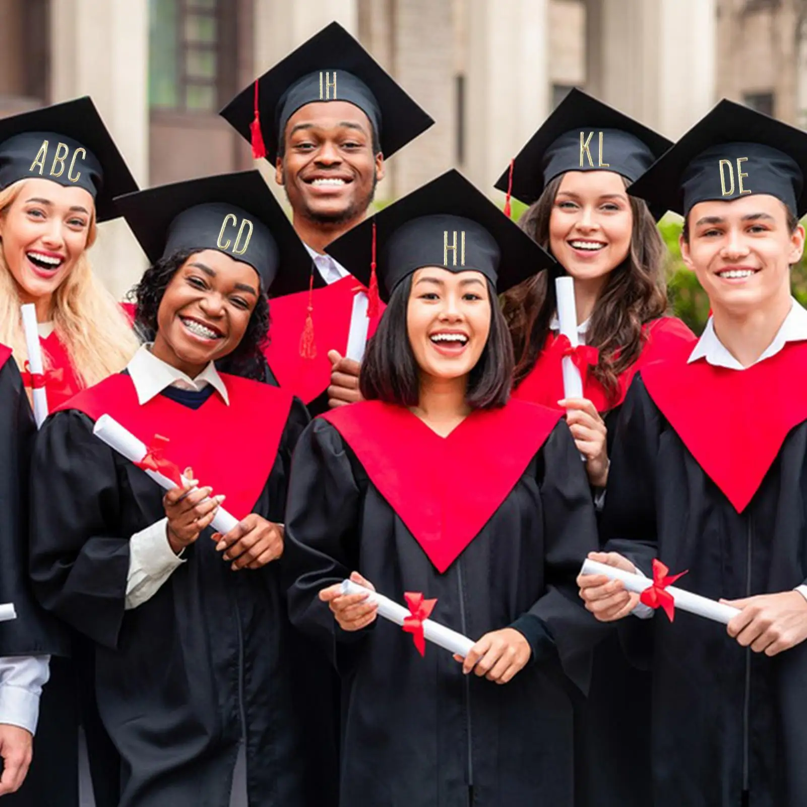 Pegatinas de letras doradas, calcomanías impermeables con números del alfabeto, pegatinas de letras para álbum de recortes, tarjetas de felicitación, contenedores, ventana - imagen 2