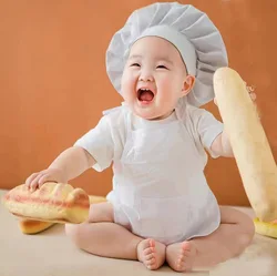 Accesorios de fotografía infantil disfraz pequeño chef