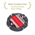 Black turntable