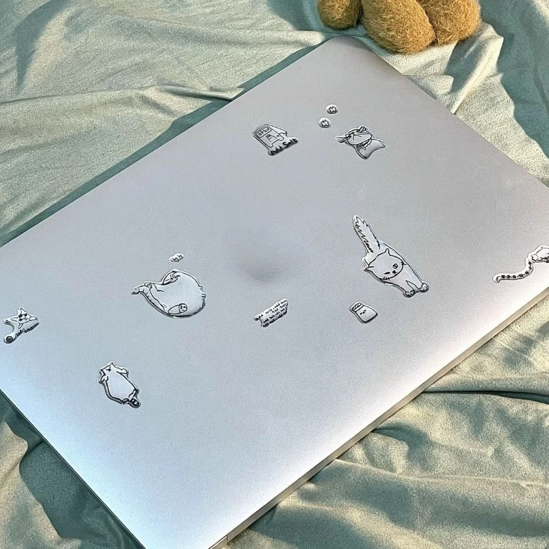 Pegatinas Jelly Cat minimalistas – Calcomanías adhesivas decorativas - imagen 3