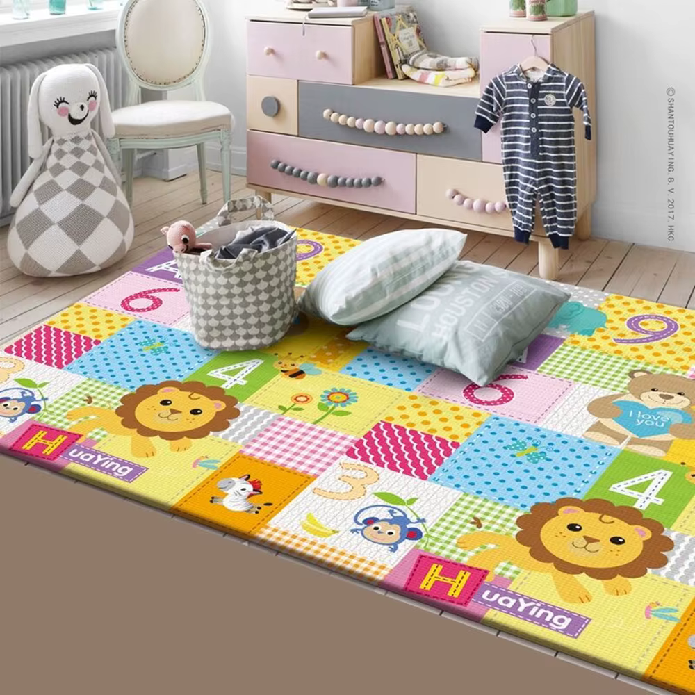 Alfombra infantil de espuma suave – Impermeable y reversible - imagen 2