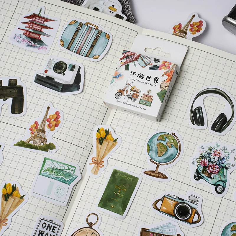 Calcomanías para decorar objetos infantiles – Estilo retro grafiti - imagen 3