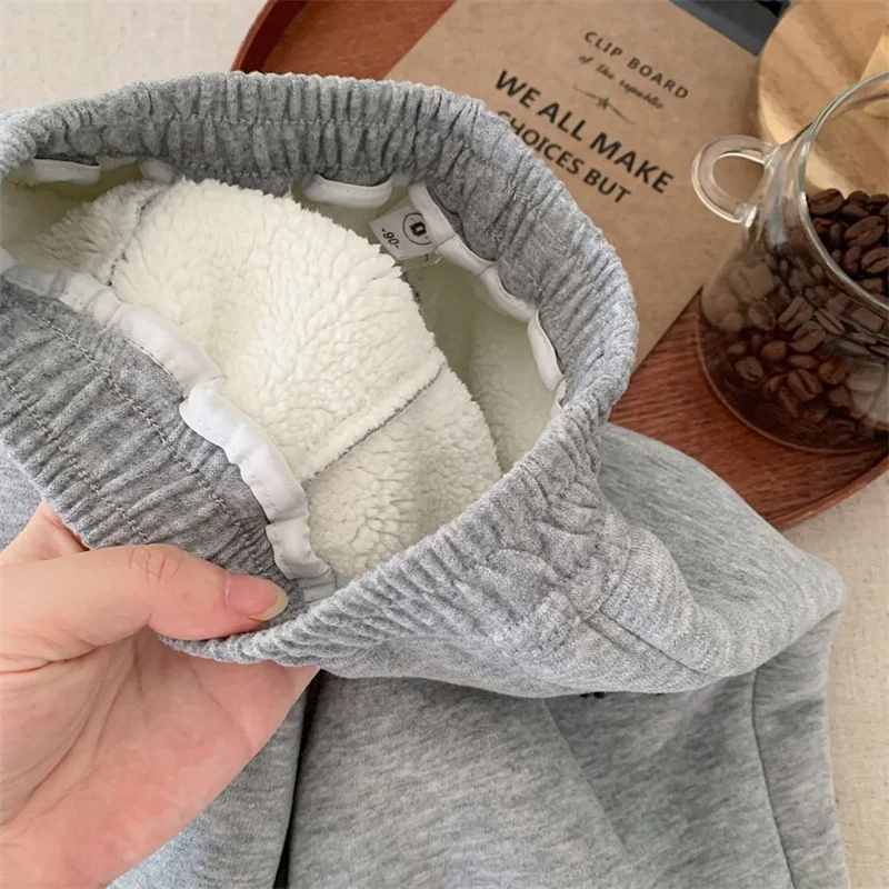 Pantalones acolchados de invierno para niños y niñas