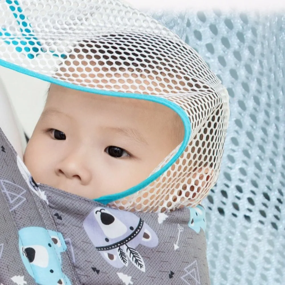 Portabebés multifunción, bolsa de canguro infantil, mochilas infantiles de malla, cubierta de lactancia infantil de sujeción frontal para recién nacido